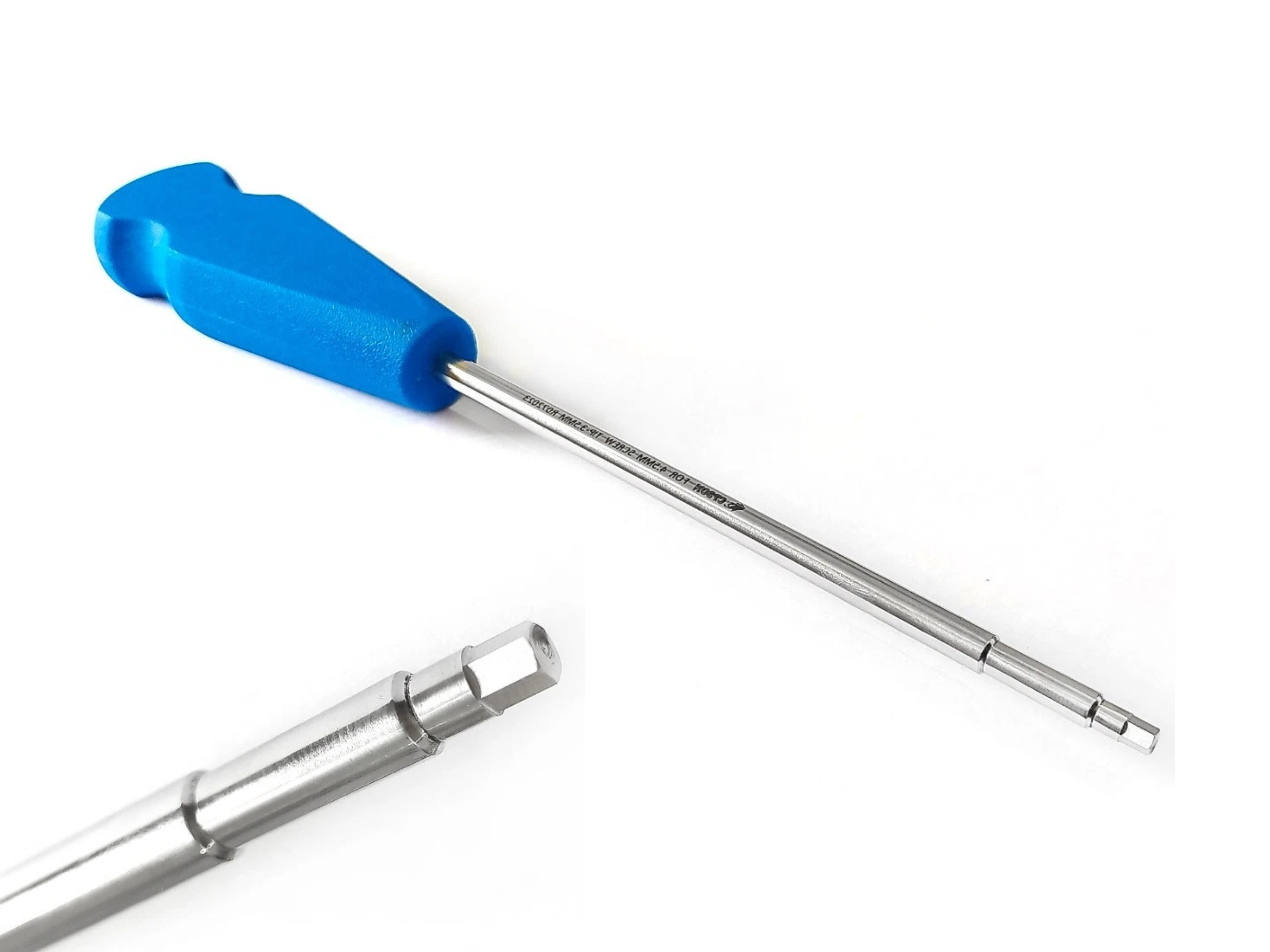 Screwdriver 2.4mm & 2.7mm Silicon Handle - Veterinary Orthopedic Instrument